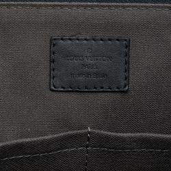 مملوكة مسبقًا Louis Vuitton Black Damier Infini Porte Documents Jour