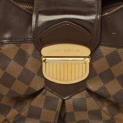 Pre Owned حقيبة لوي فيتون سيستينا GM قماش دامير إبن