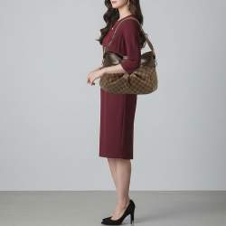 Pre Owned حقيبة لوي فيتون سيستينا GM قماش دامير إبن