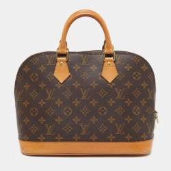 Pre Owned حقيبة لويس فيتون ألما كانفاس مونوجرام PM