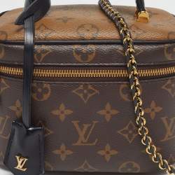 Pre Owned Louis Vuitton Vanity PM Monogram Reverse Canvas Bag
