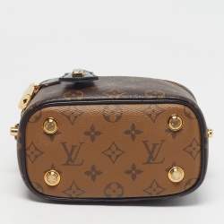 Pre Owned Louis Vuitton Vanity PM Monogram Reverse Canvas Bag