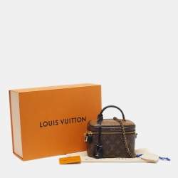 Pre Owned Louis Vuitton Vanity PM Monogram Reverse Canvas Bag