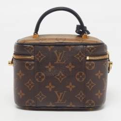 Pre Owned Louis Vuitton Vanity PM Monogram Reverse Canvas Bag