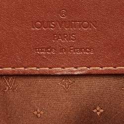 Pre Owned Louis Vuitton Le Fabuleux Brown Suhali Leather Bag