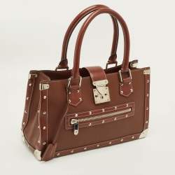 Pre Owned Louis Vuitton Le Fabuleux Brown Suhali Leather Bag