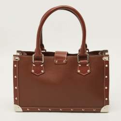 Pre Owned Louis Vuitton Le Fabuleux Brown Suhali Leather Bag