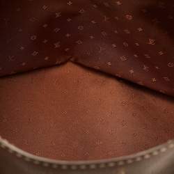 Pre Owned Louis Vuitton Le Fabuleux Brown Suhali Leather Bag
