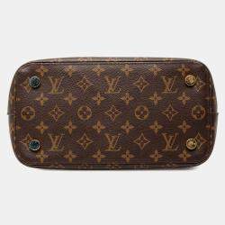 Pre Owned Louis Vuitton Brown Monogram Lockit PM