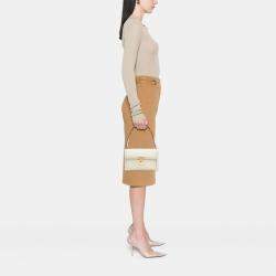 Pre Owned حقيبة لويس فويتون لأيمابل سوالي أبيض