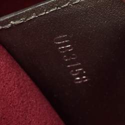 Pre Owned Louis Vuitton Mylockme Bicolor Leather Chain Pochette