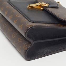 مملوكة مسبقًا حقيبة لوي فيتون فيكتوار قماش مونوغرامي أسود