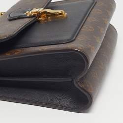 مملوكة مسبقًا حقيبة لوي فيتون فيكتوار قماش مونوغرامي أسود