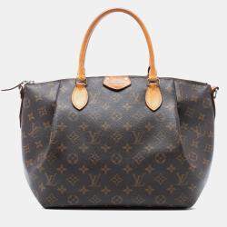 Pre Owned Louis Vuitton Brown Monogram Turenne MM
