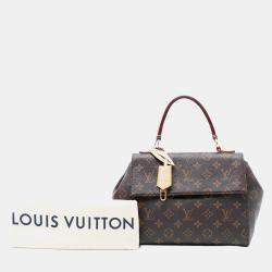 Pre Owned Louis Vuitton Brown Monogram Cluny BB