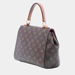 Pre Owned Louis Vuitton Brown Monogram Cluny BB