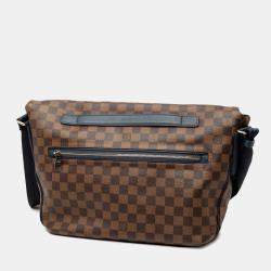 Pre Owned Louis Vuitton Brown Damier Ebene Sprinter MM