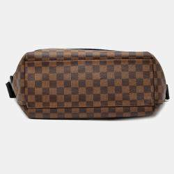 Pre Owned Louis Vuitton Brown Damier Ebene Sprinter MM