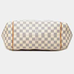 مملوكة مسبقًا Louis Vuitton White Damier Azur Totally MM