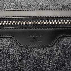 Pre Owned Louis Vuitton Black Damier Graphite Mick MM