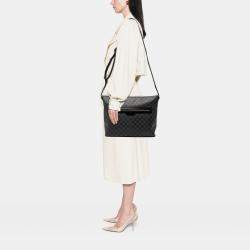 Pre Owned Louis Vuitton Black Damier Graphite Mick MM