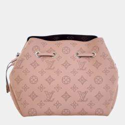 Pre Owned Louis Vuitton Pink Monogram Mahina Bella