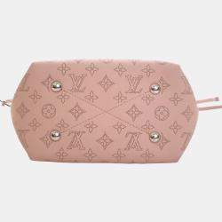 Pre Owned Louis Vuitton Pink Monogram Mahina Bella