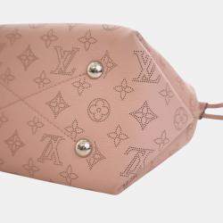Pre Owned Louis Vuitton Pink Monogram Mahina Bella