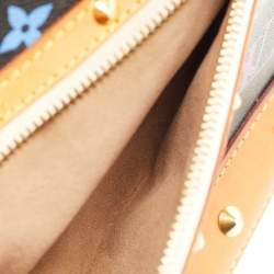 مملوكة مسبقًا حقيبة لويس فيتون ألما كانفاس مونوغرامية متعددة الألوان سوداء PM