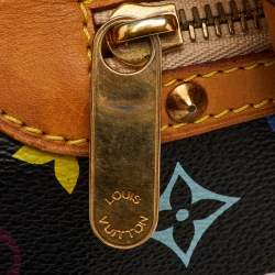 مملوكة مسبقًا حقيبة لويس فيتون ألما كانفاس مونوغرامية متعددة الألوان سوداء PM