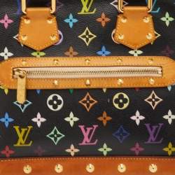 مملوكة مسبقًا حقيبة لويس فيتون ألما كانفاس مونوغرامية متعددة الألوان سوداء PM