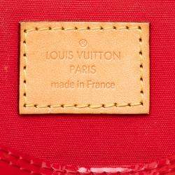 مملوكة مسبقًا حقيبة لويس فيتون مونوغرام فيرني الأحمر ألما BB