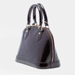 مملوكة مسبقًا حقيبة لويس فيتون ألبا BB فيرنيه مونوغرام أرجواني