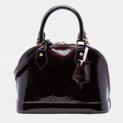 مملوكة مسبقًا حقيبة لويس فيتون ألبا BB فيرنيه مونوغرام أرجواني