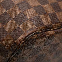 Pre Owned حقيبة لوي فويتون نيفيرفول دامييه أيبين بني كبيرة الحجم GM