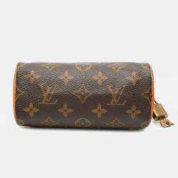 Pre Owned Louis Vuitton Brown Monogram Mini Speedy HL