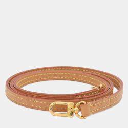 Pre Owned Louis Vuitton Petit Sac Plat Brown Monogram