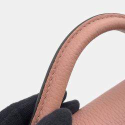 Pre Owned Louis Vuitton Capucines Magnolia Taurillon Leather Size Bb