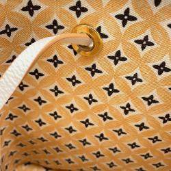 مملوكة مسبقًا حقيبة لوي فيتون لو عند منطقة نيو نوه أبيض/بيج منومغام / حجم عملاق بي بي