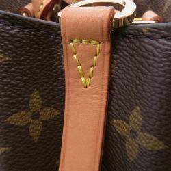 Pre Owned Louis Vuitton Montaigne Bordeaux Monogram Size Bb