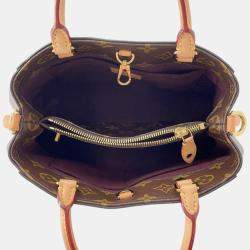 Pre Owned Louis Vuitton Montaigne Bordeaux Monogram Size Bb