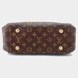 Pre Owned Louis Vuitton Montaigne Bordeaux Monogram Size Bb