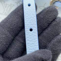 Pre Owned Louis Vuitton Bella Blue Nuage Monogram Mahina