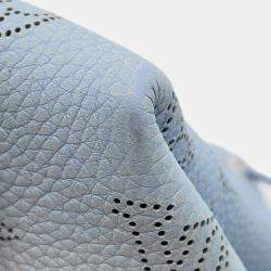 Pre Owned Louis Vuitton Bella Blue Nuage Monogram Mahina