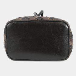 Pre Owned Louis Vuitton Noe Noir Monogram Sequins Size Bb