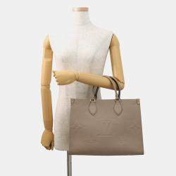 مملوكة مسبقًا حقيبة لوي فيتون أون ذا غو تورترل مونوغرام أمبران جلد حجم متوسط