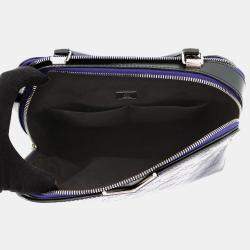 Pre Owned Louis Vuitton Melrose Purple/Noir Monogram Vernis Leather