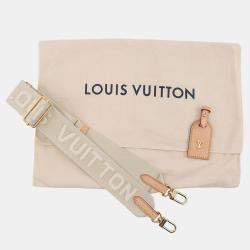 Pre Owned Louis Vuitton High Rise Brown/Ivory Monogram Handbag