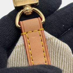 Pre Owned Louis Vuitton High Rise Brown/Ivory Monogram Handbag