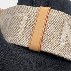 Pre Owned Louis Vuitton High Rise Brown/Ivory Monogram Handbag